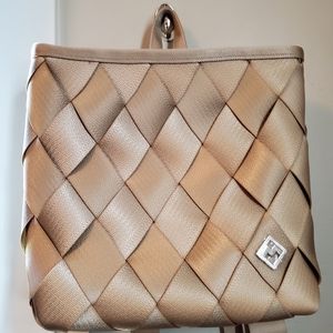 MaggieBags super cute Tan/Cream backpack